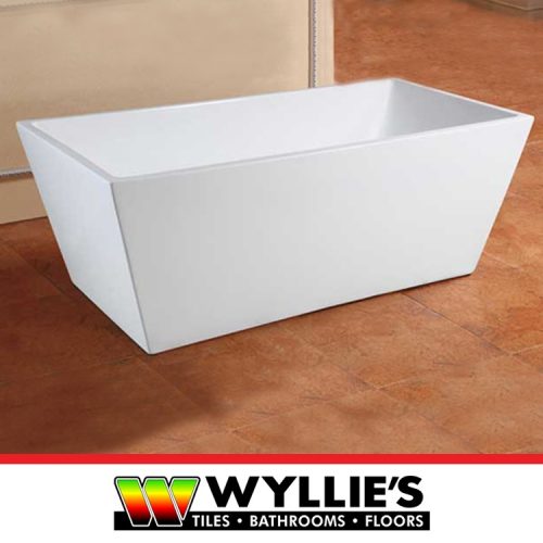 Wyllie Freestanding Square Bath WHT