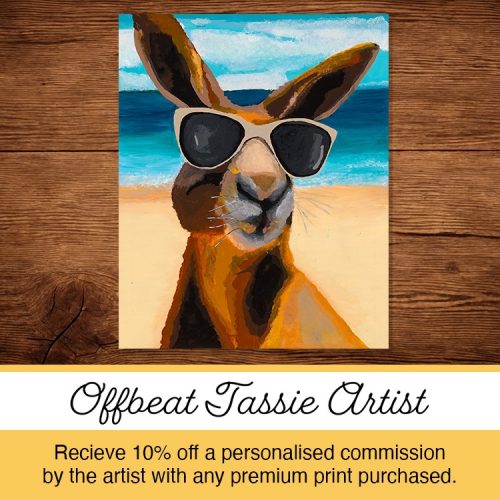 Kangaroo At The Beach Offer