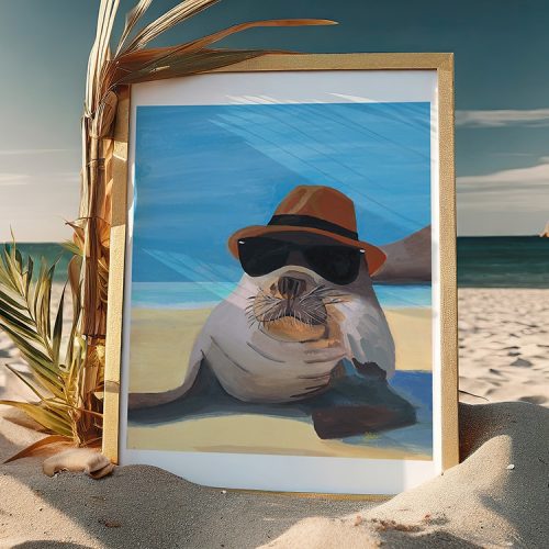 Niel the Seal Visual