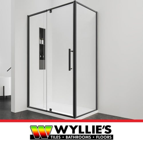 Wyllie Justina Matt Black Shower