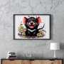 Tassie Devil Happy Visual