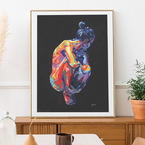 Colourful Lady Visual